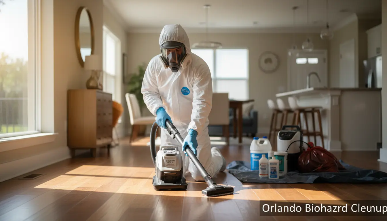 Biohazard Cleanup Costs: What Orlando Residents Expect