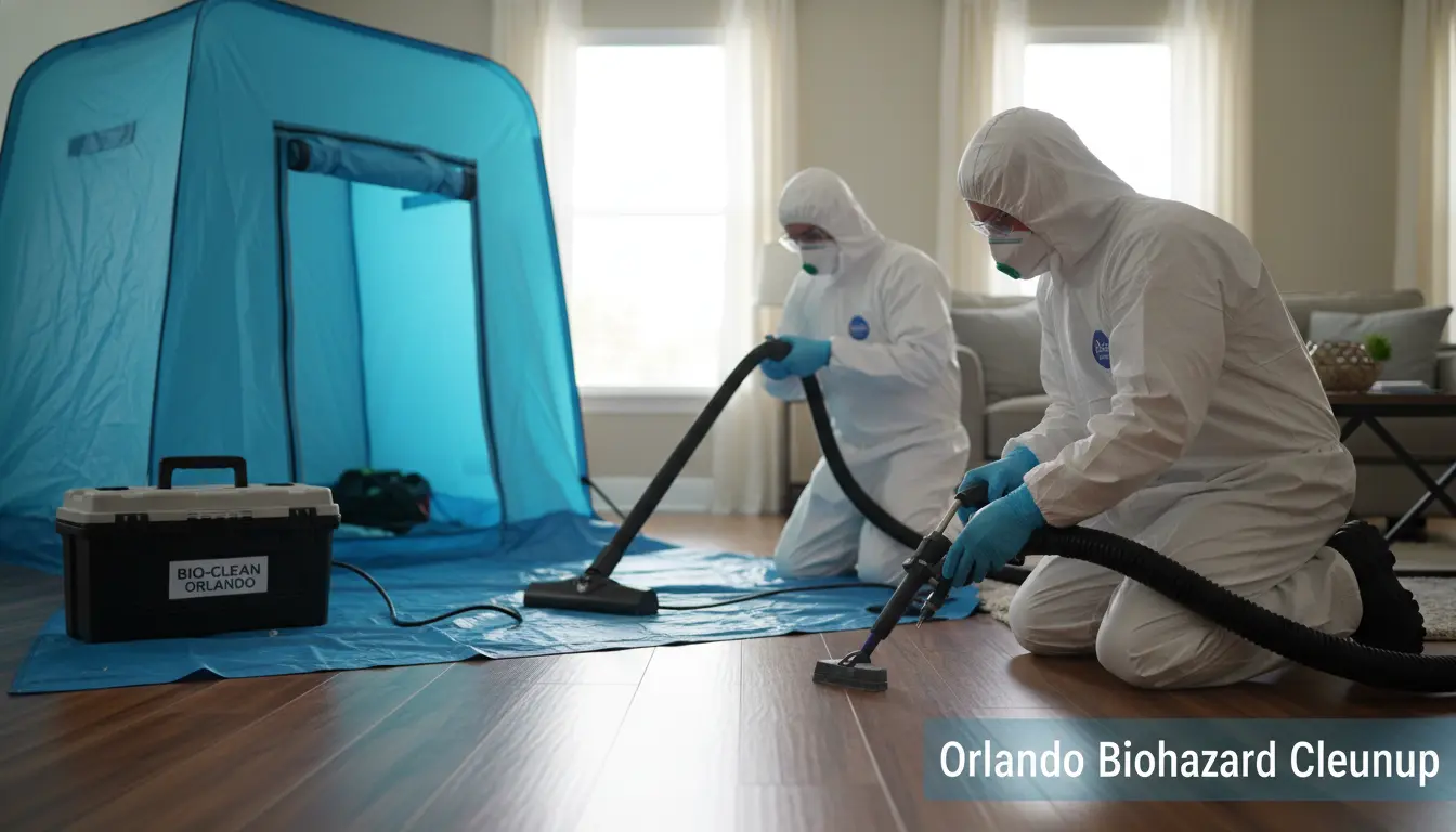 Why Choose Local Biohazard Experts In Orlando, FL