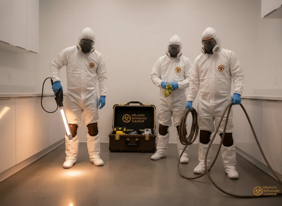 Biohazard Cleanup in Orlando